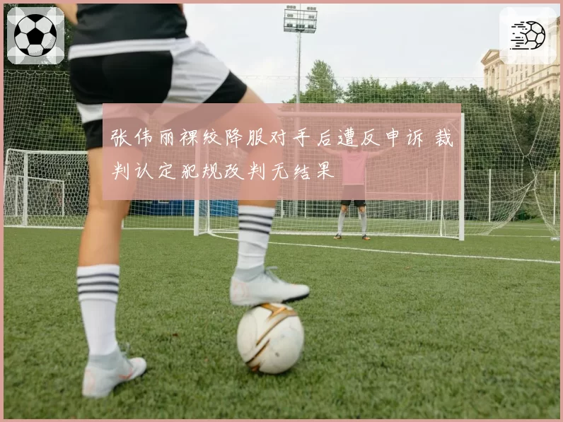 张伟丽裸绞降服对手后遭反申诉 裁判认定犯规改判无结果