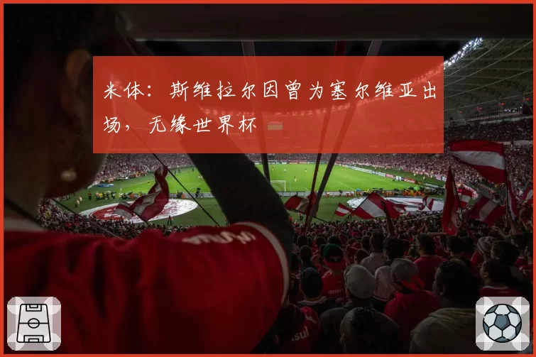 米体：斯维拉尔因曾为塞尔维亚出场，无缘世界杯